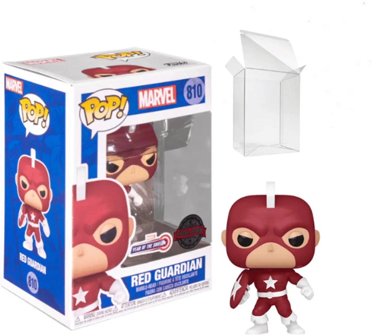 Funko POP! Red Guardian Marvel Year of the Spider - 9cm - Multi - afbeelding 3 van 4