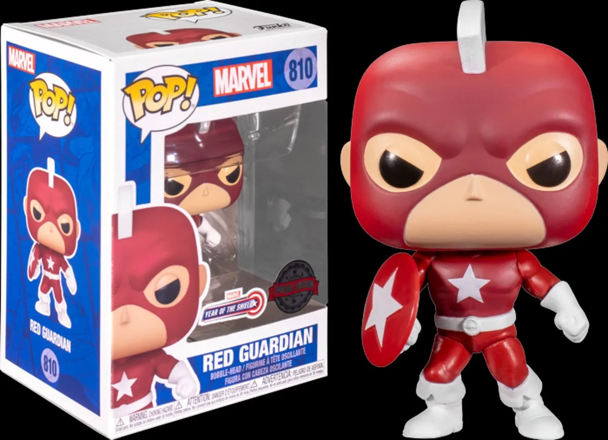 Funko POP! Red Guardian Marvel Year of the Spider - 9cm - Multi - afbeelding 4 van 4