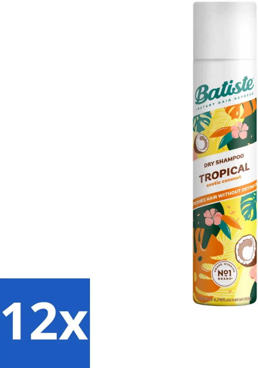 Batiste Tropical Droogshampoo 200ml