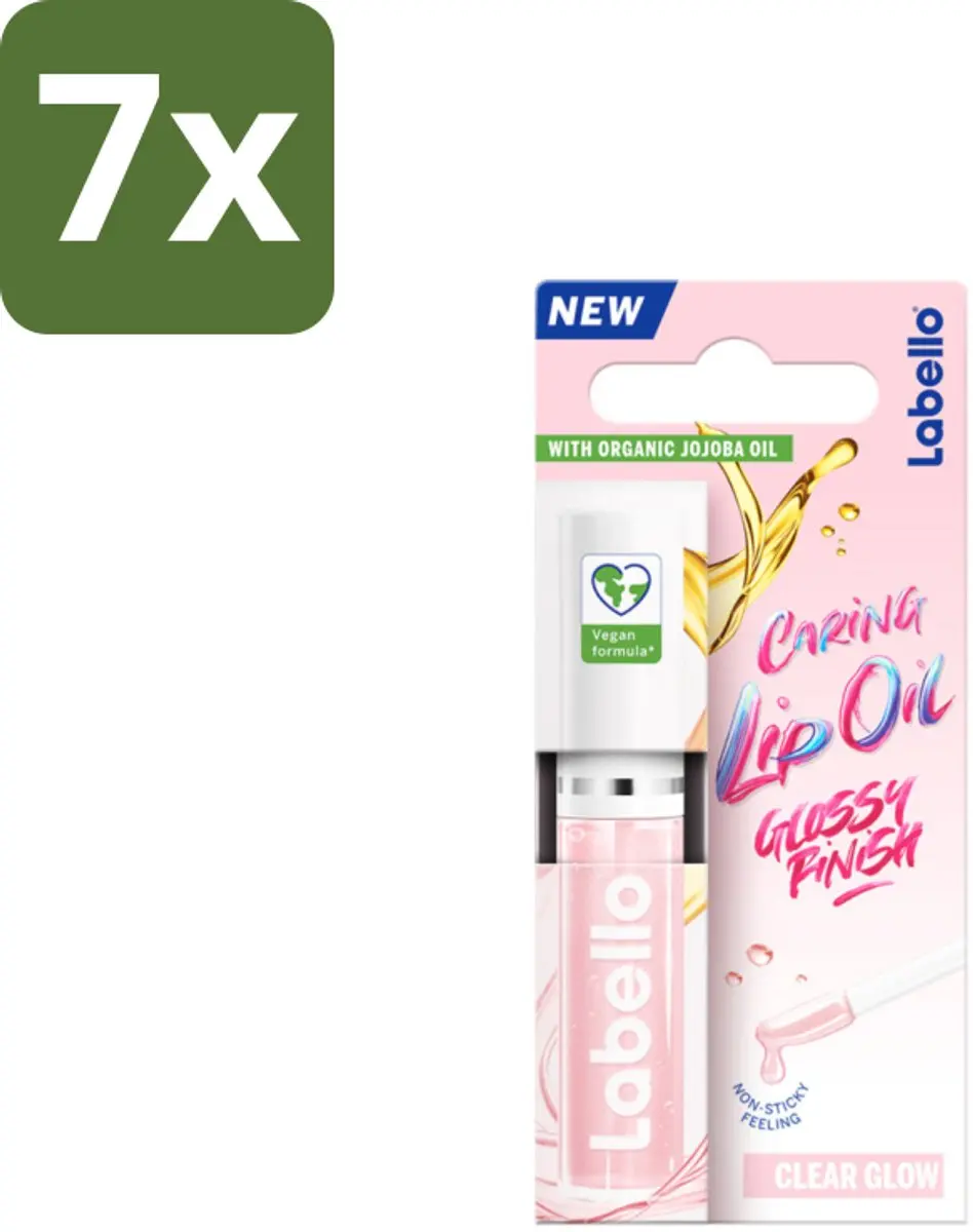 Labello Caring Lip Oil Clear Gloss 5,5ml