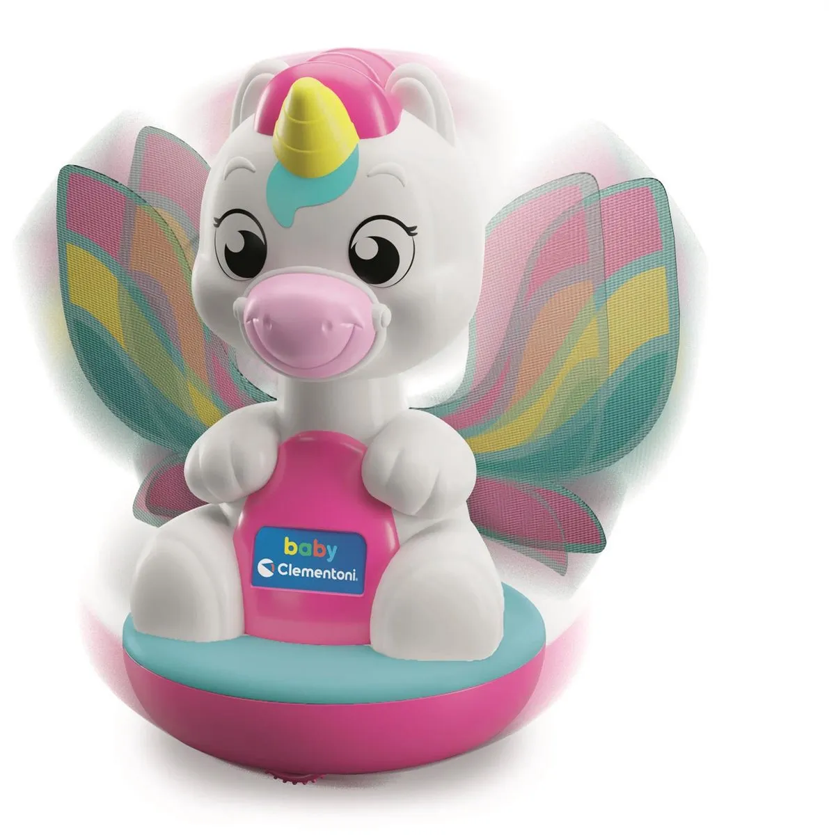 Clementoni Baby Spin & Dream Tol - Eenhoorn & Draakje Multicolor