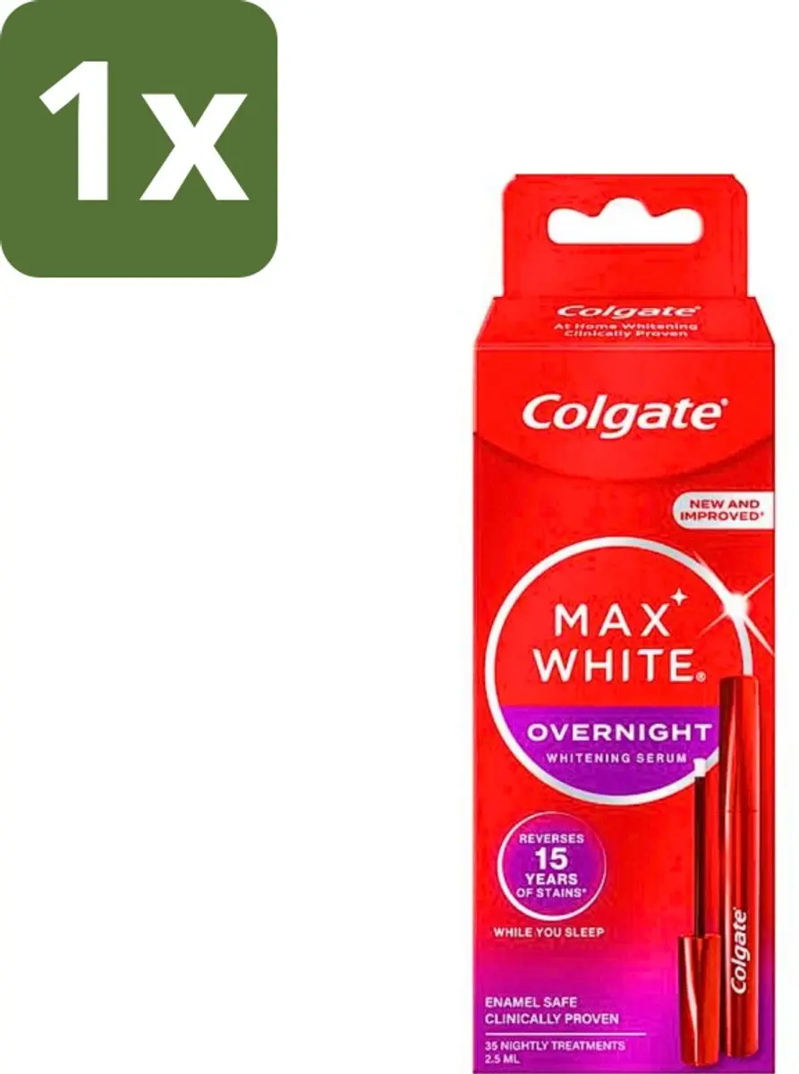 Colgate Max White Overnight Whitening Serum 2,5ml