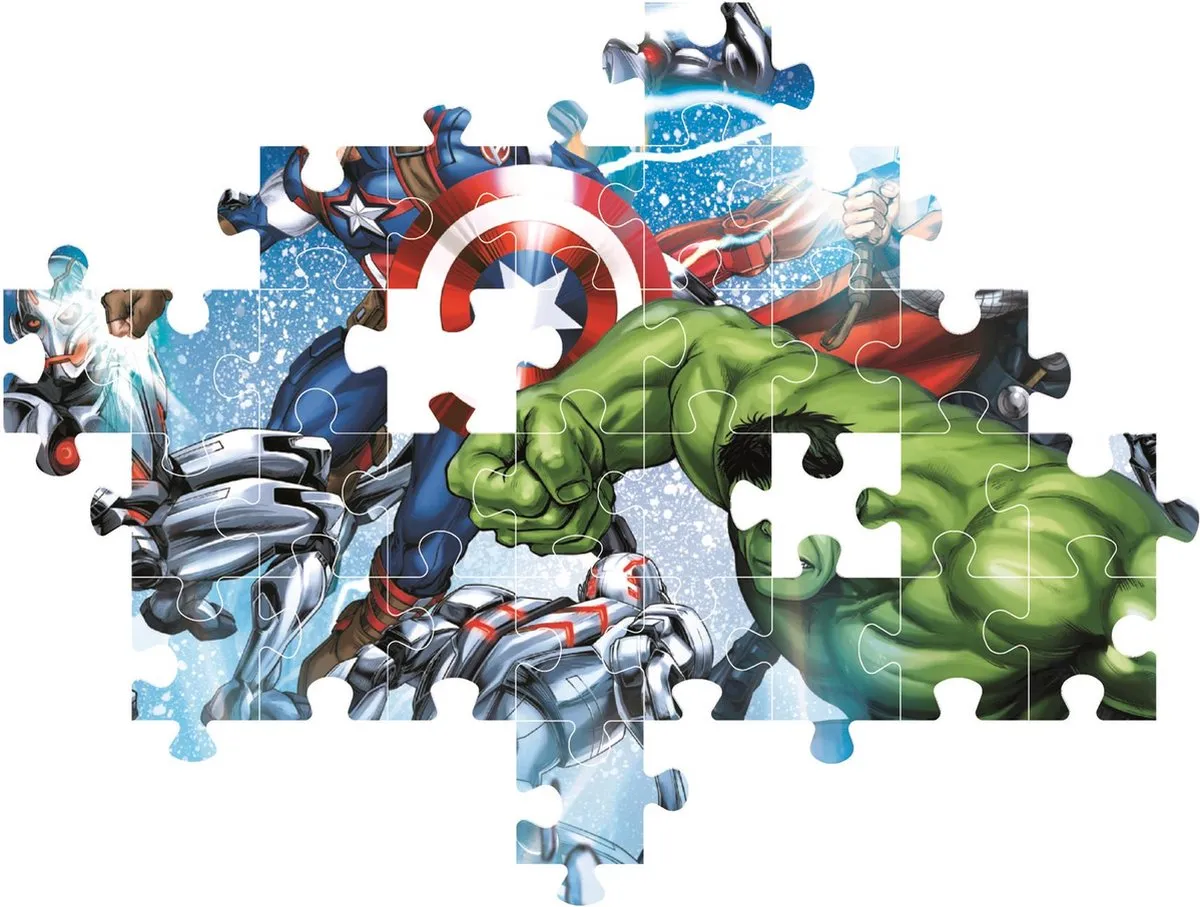 Clementoni Marvel Avengers Puzzel 104 Stuks - Multicolor