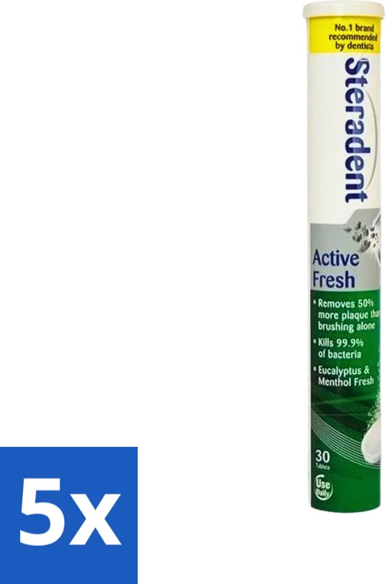 Steradent Active Fresh Reinigingstabletten