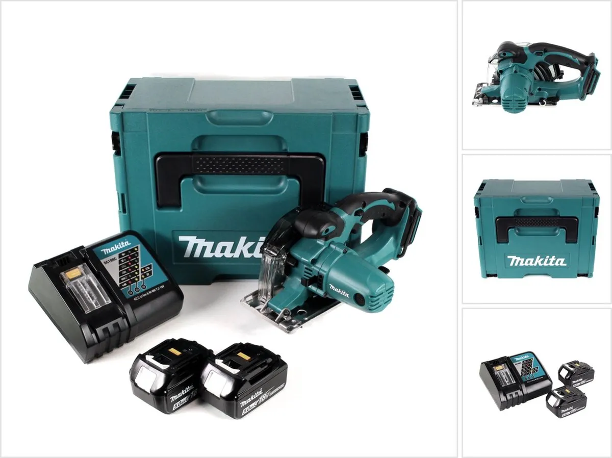 Makita DCS552RTJ Metaalcirkelzaag 18V
