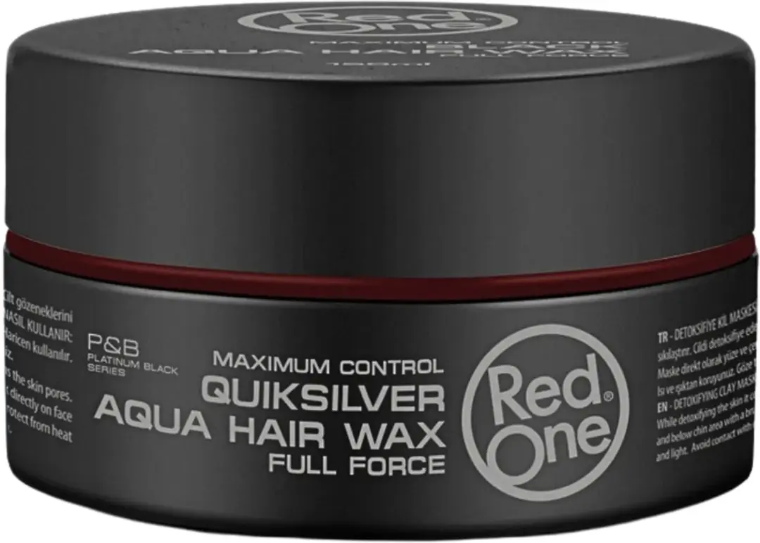 Red One Quicksilver Aqua Hair Wax - 450ml (3x150ml)