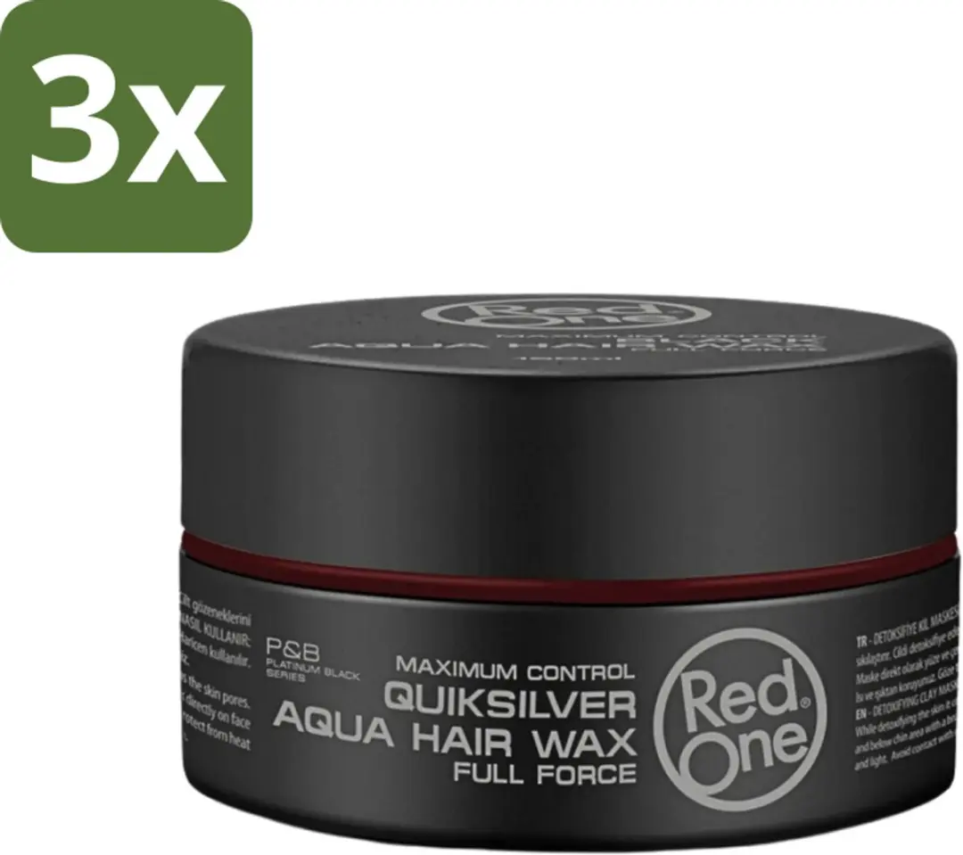 Red One Quicksilver Aqua Hair Wax