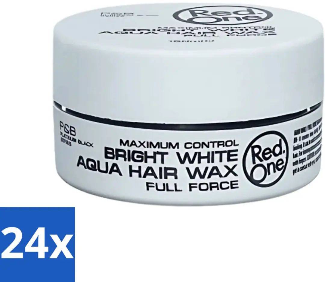 Red One Haarwax Bright White 150ml