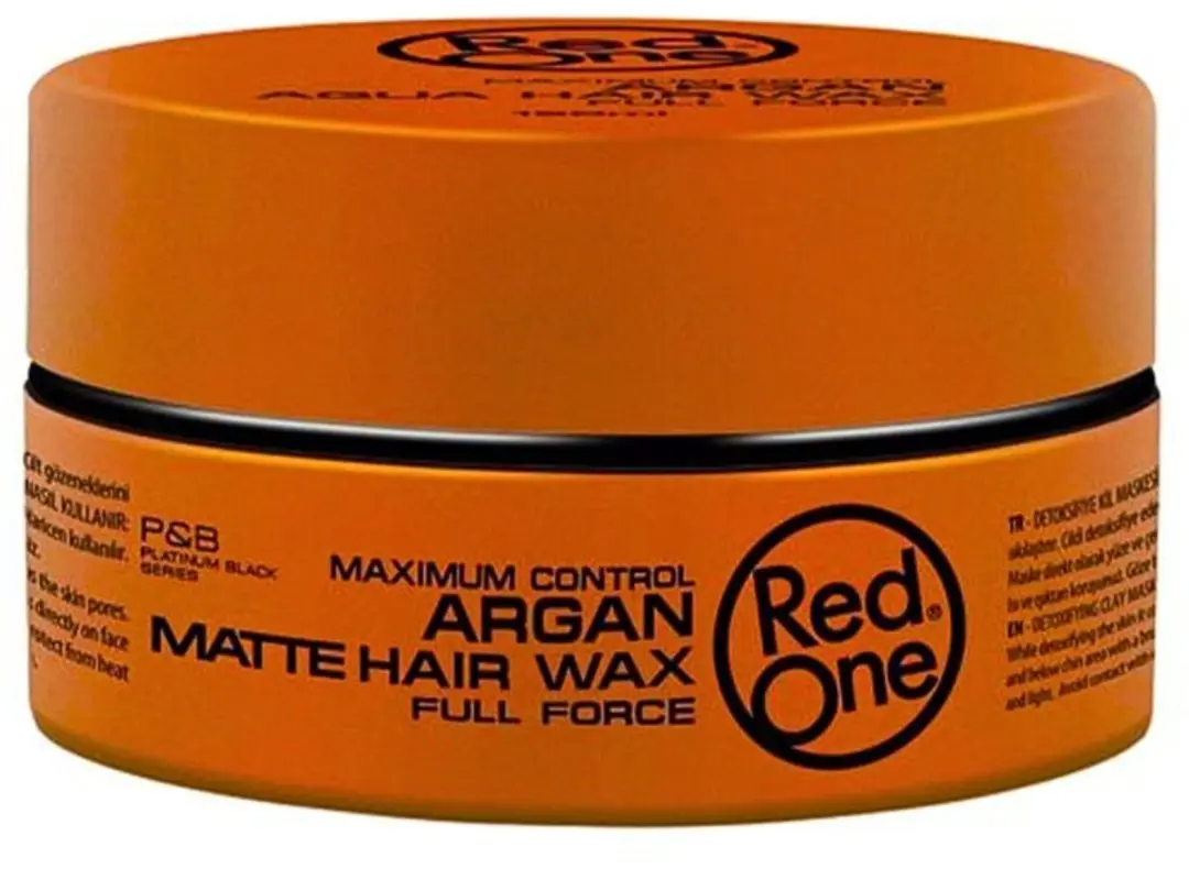 Red One Argan Matte Haarwax 150ml - 6 Stuks