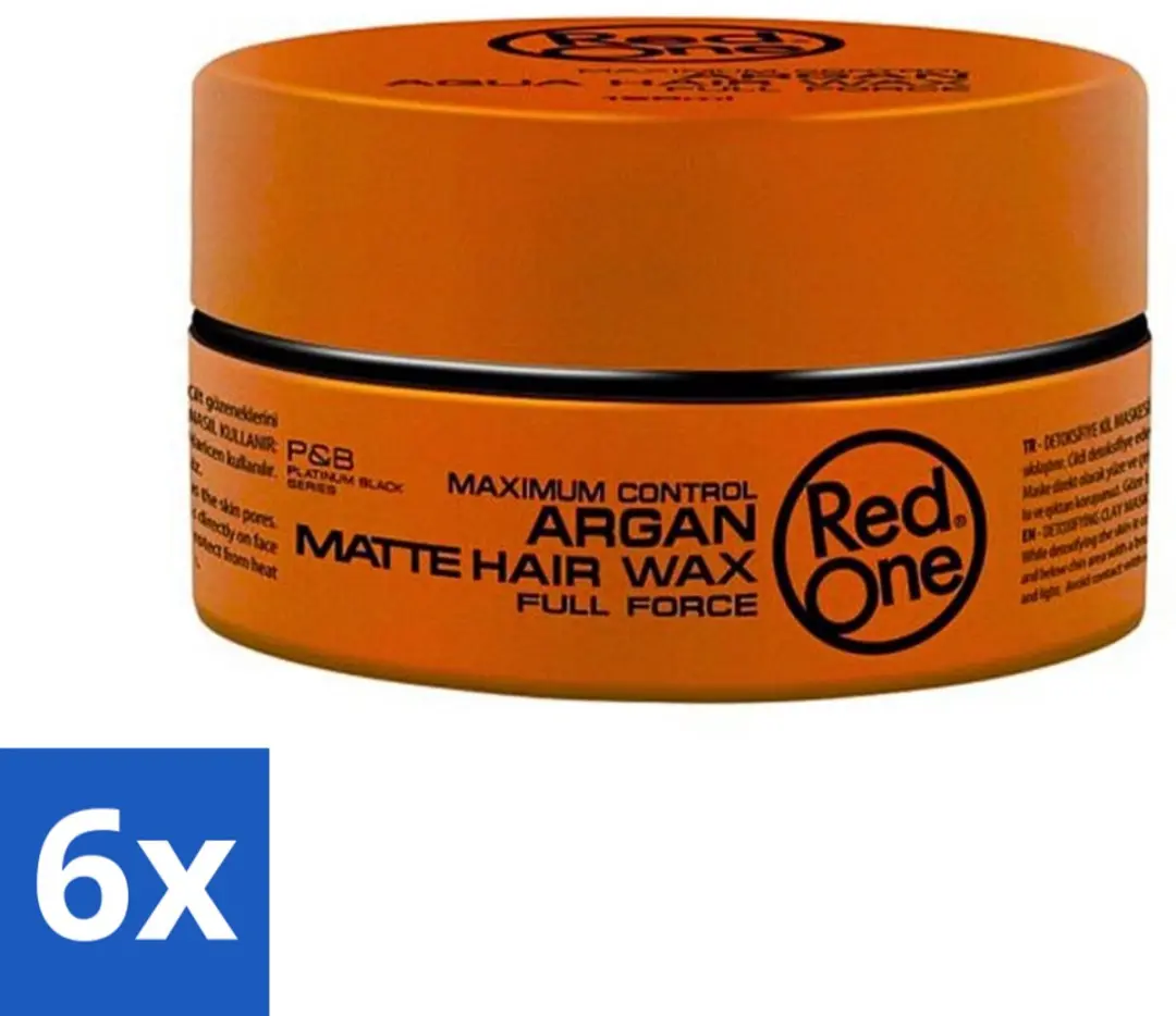 Red One Argan Matte Haarwax 150ml