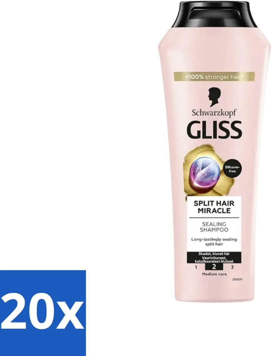 Gliss Kur Split Hair Miracle Shampoo 400ml