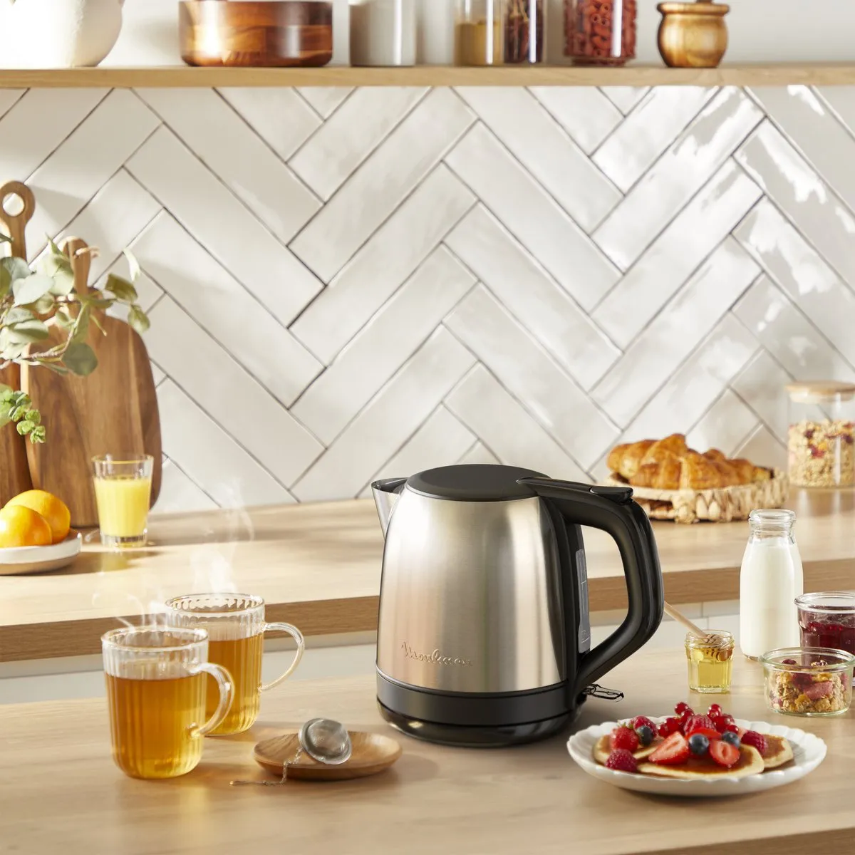 Moulinex Subito Mini BY5S2DE0 Waterkoker 1L - Zilver