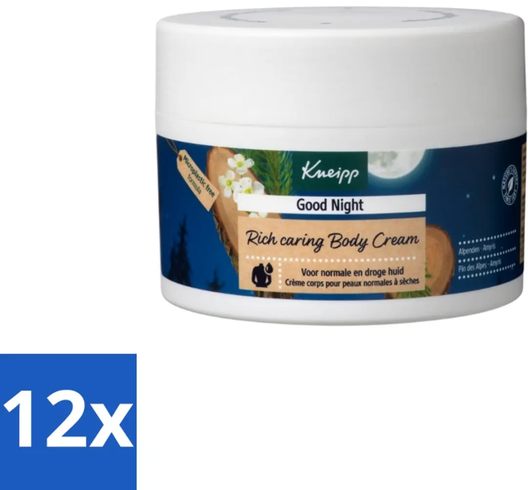 Kneipp Good Night Alpenden & Amyris Bodycrème 200ml