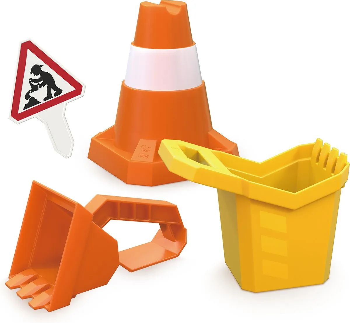 Hape Sandspielzeug-Set Baustelle E4097 - Multicolor