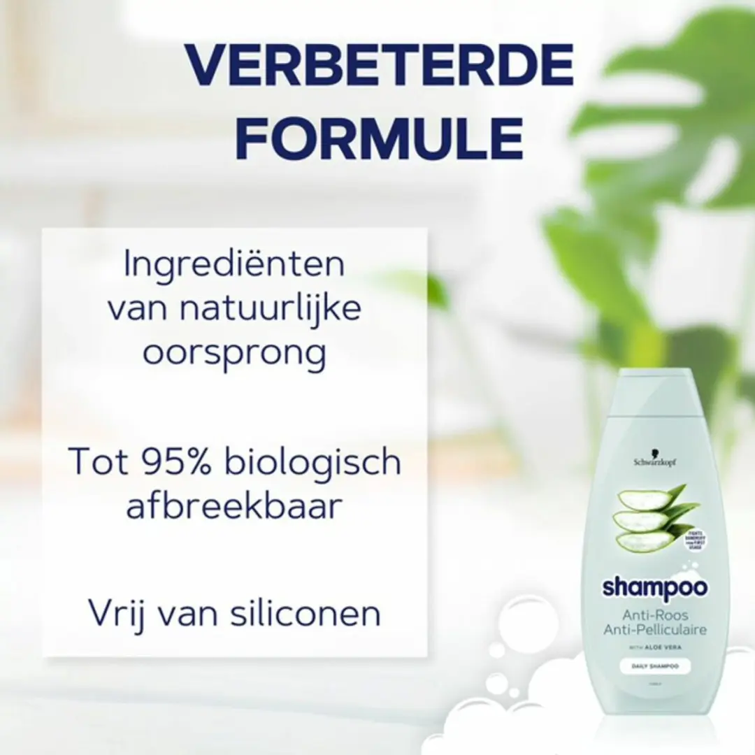 Schwarzkopf Anti-Roos Shampoo 400ml - 5x4