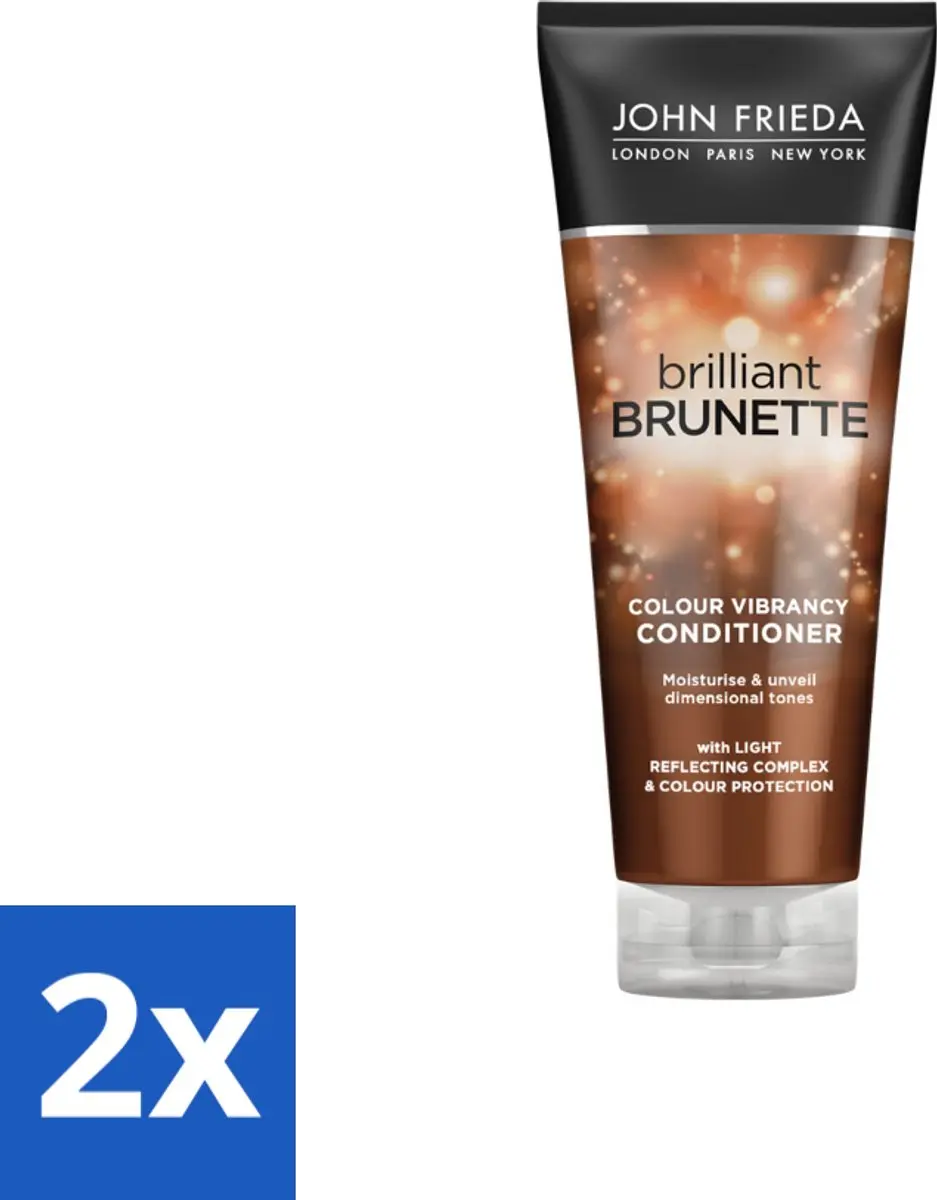 John Frieda Brilliant Brunette Conditioner 500ml