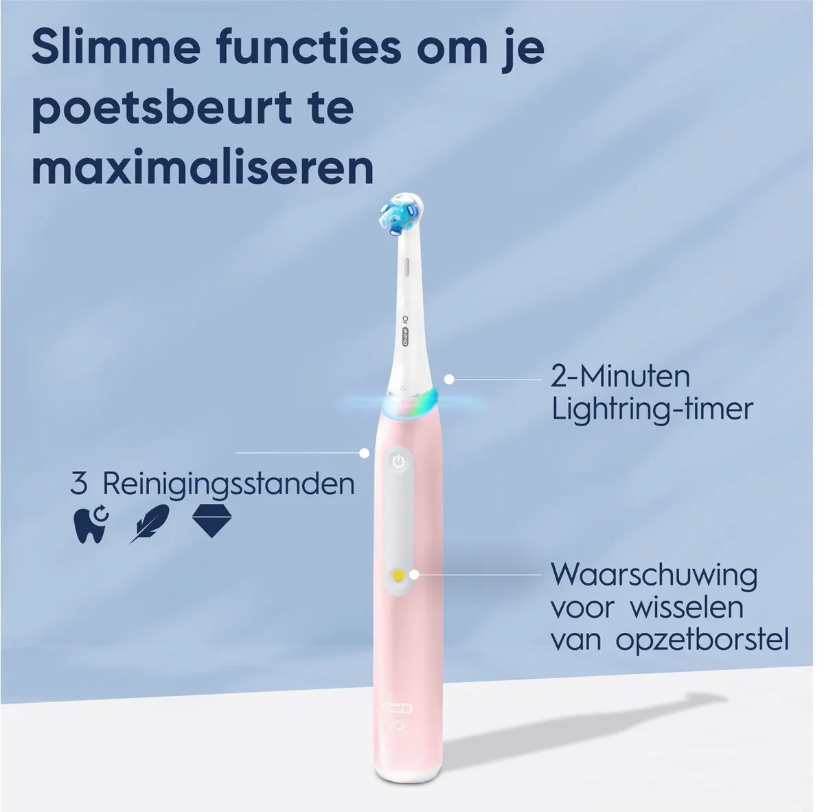 Oral-B iO 3N Elektrische Tandenborstel - Roze