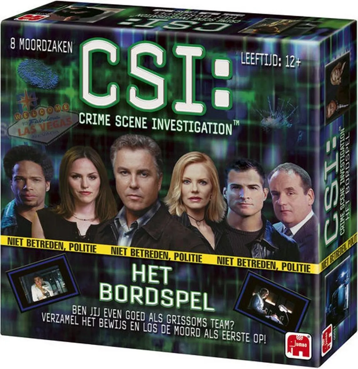 Jumbo CSI Crime Scene Investigation Bordspel - 4 Spelers