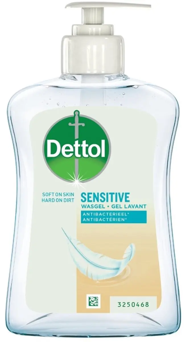 Dettol Handzeep Gevoelige Huid 250ml - 5 Stuks