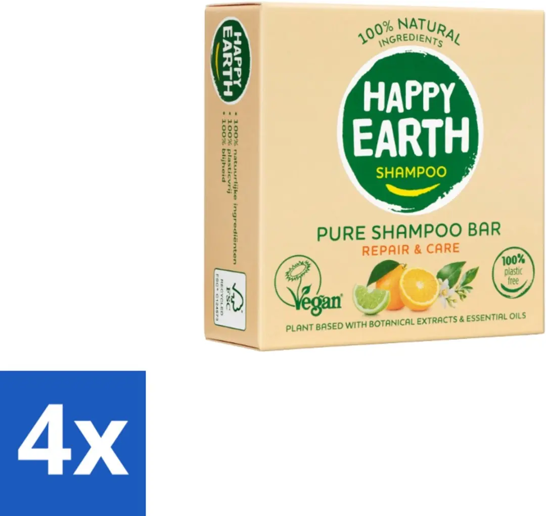Happy Earth Repair & Care Shampoo Bar