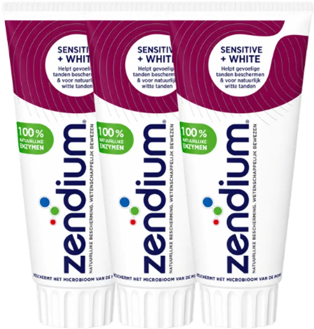 Zendium Sensitive + White Tandpasta 225ml