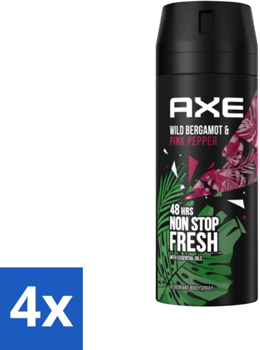 Axe Wild Bergamot & Pink Pepper Bodyspray 600ml