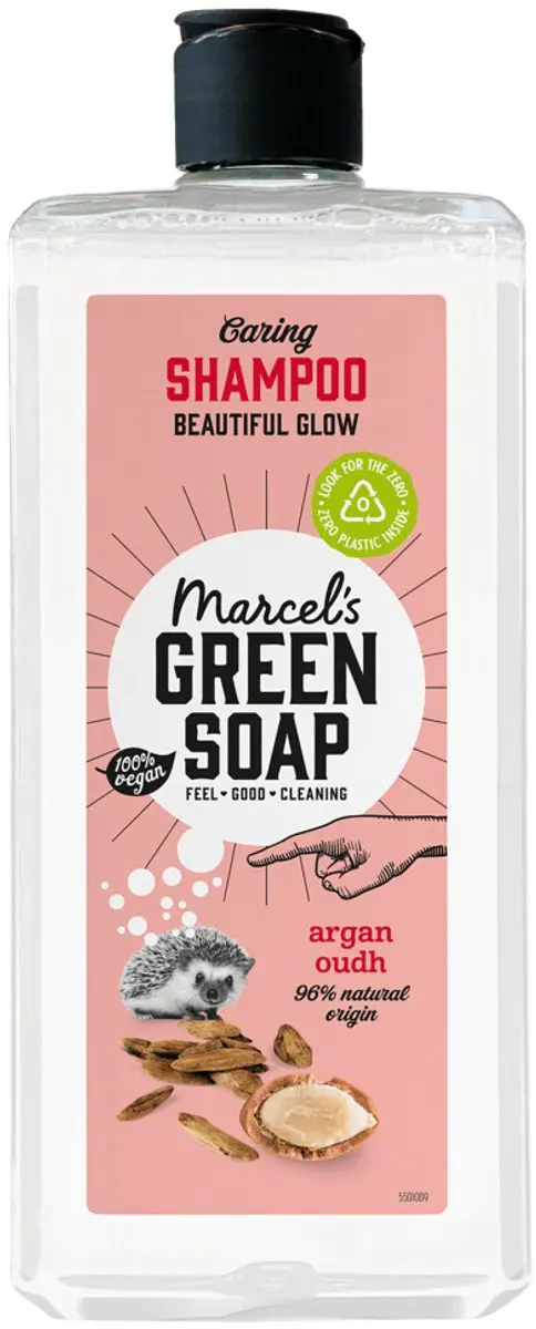 Marcel's Green Soap Shampoo Argan & Oudh - 1000ml (10x100ml)