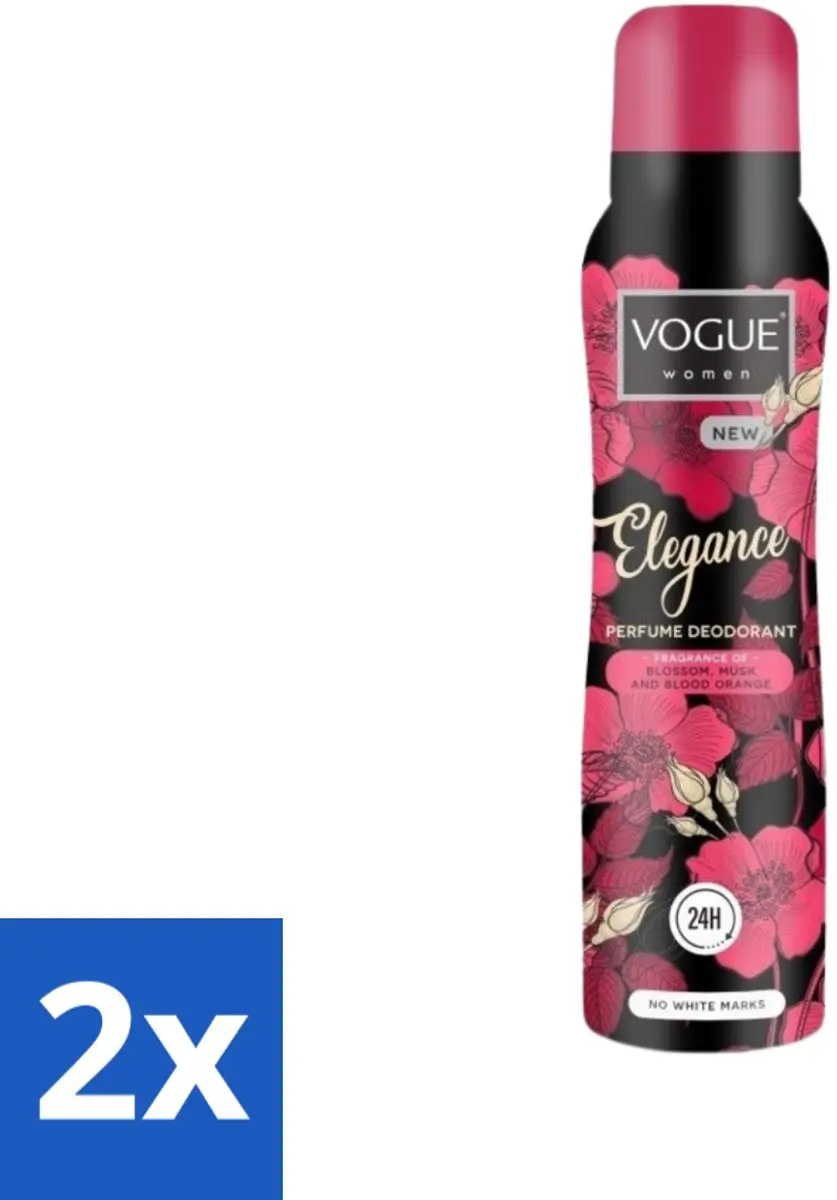 Vogue Elegance Parfum Deodorant 150ml
