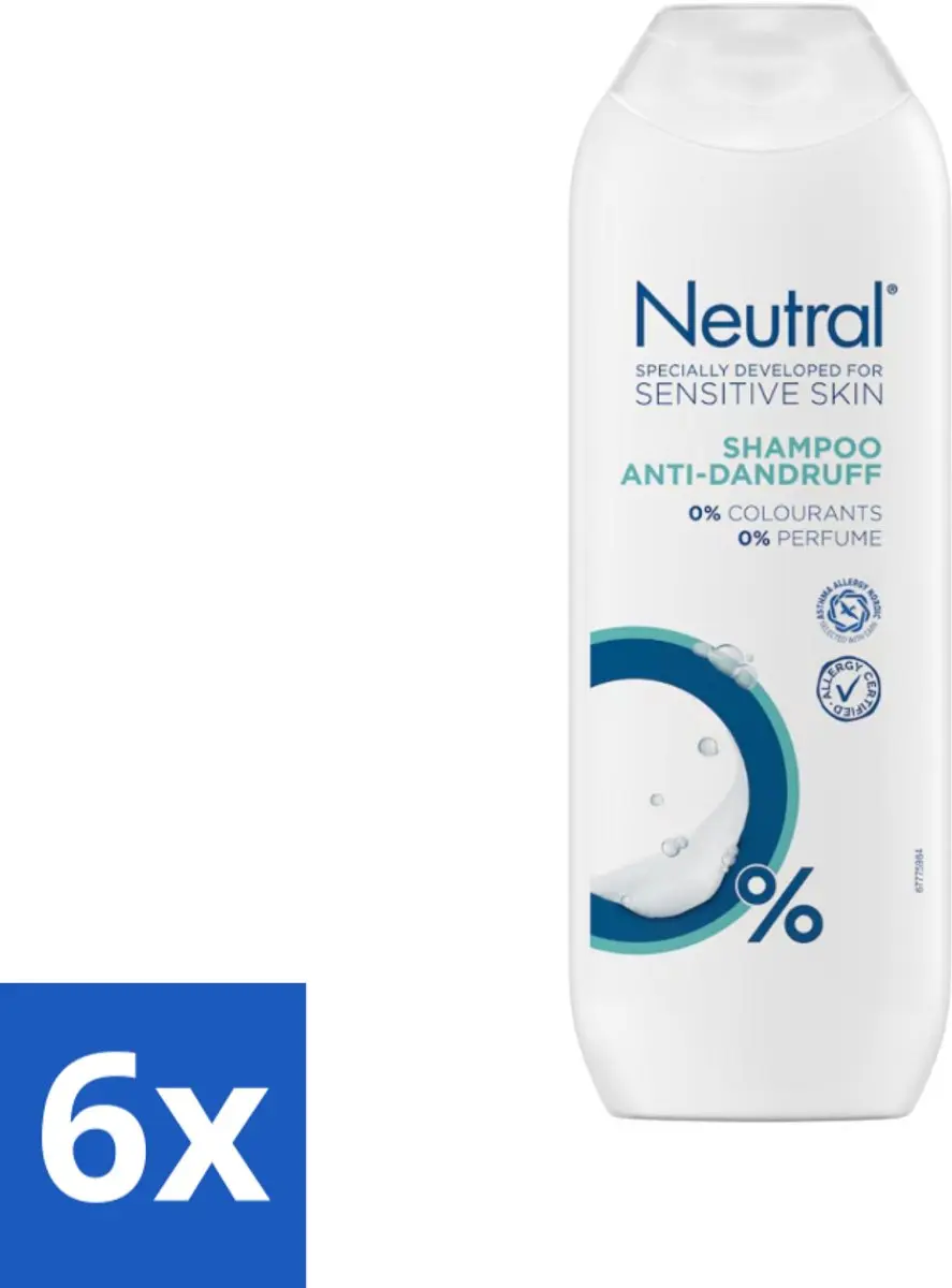 Neutral Anti-Roos Shampoo Gevoelige Huid 250ml