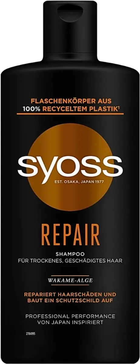 SYOSS Repair Shampoo 440ml - 7 Stuks