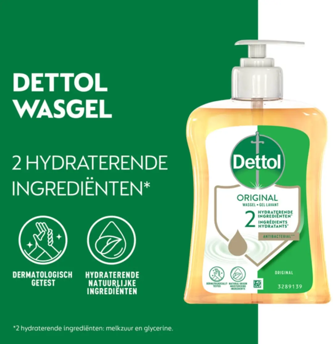 Dettol Handzeep Original 250ml - 20 Stuks
