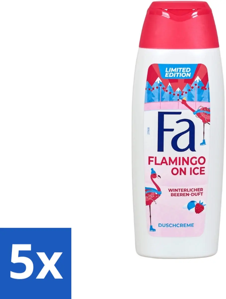 Fa Winter Flamingo On Ice Douchegel 250ml - 5x250ml