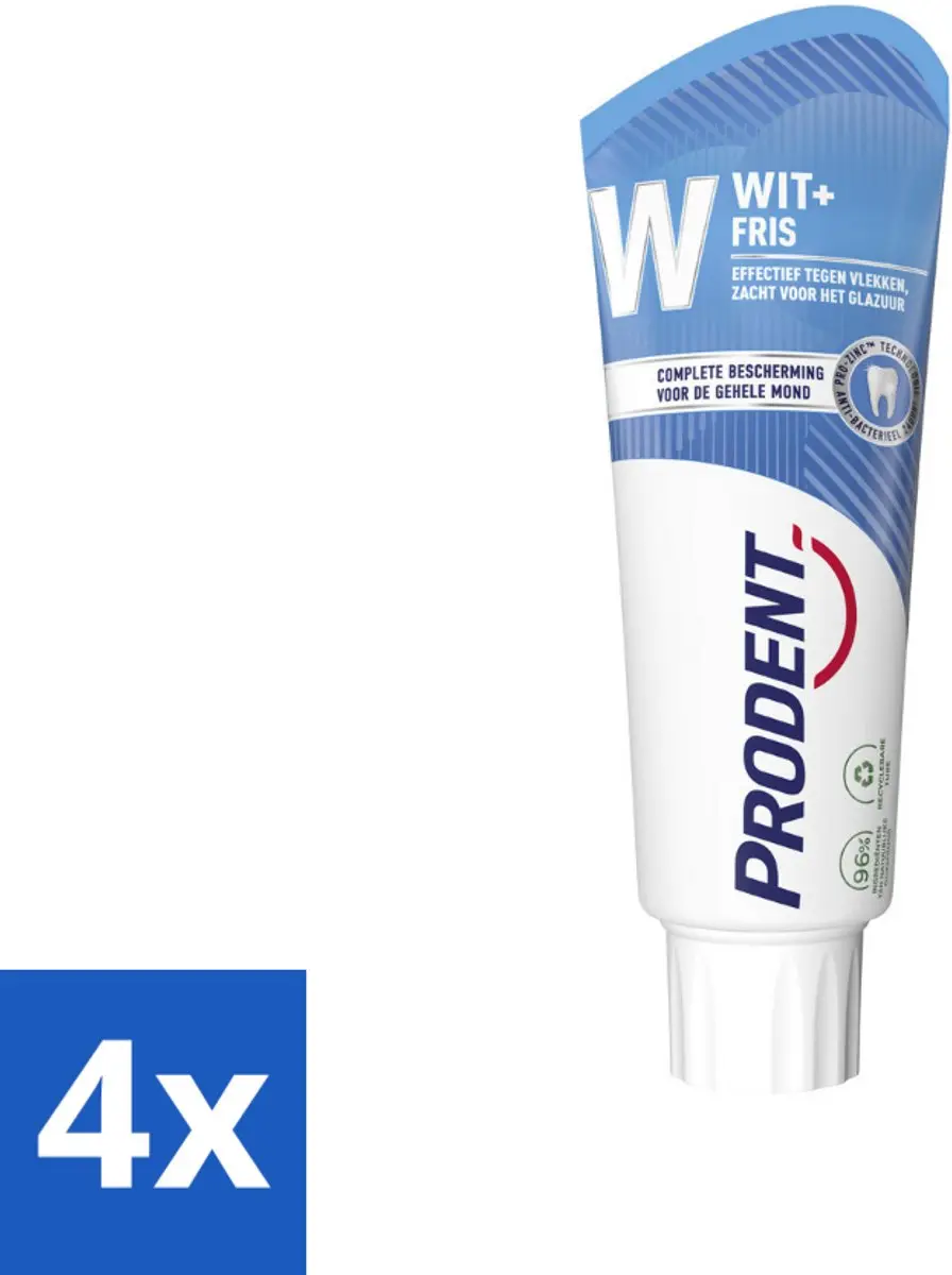 Prodent Tandpasta Wit + Fris