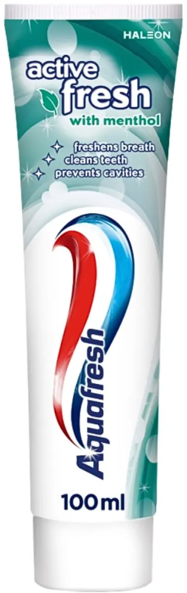 Aquafresh Verfrissende Reiniging Tandpasta 100ml - 10 Stuks