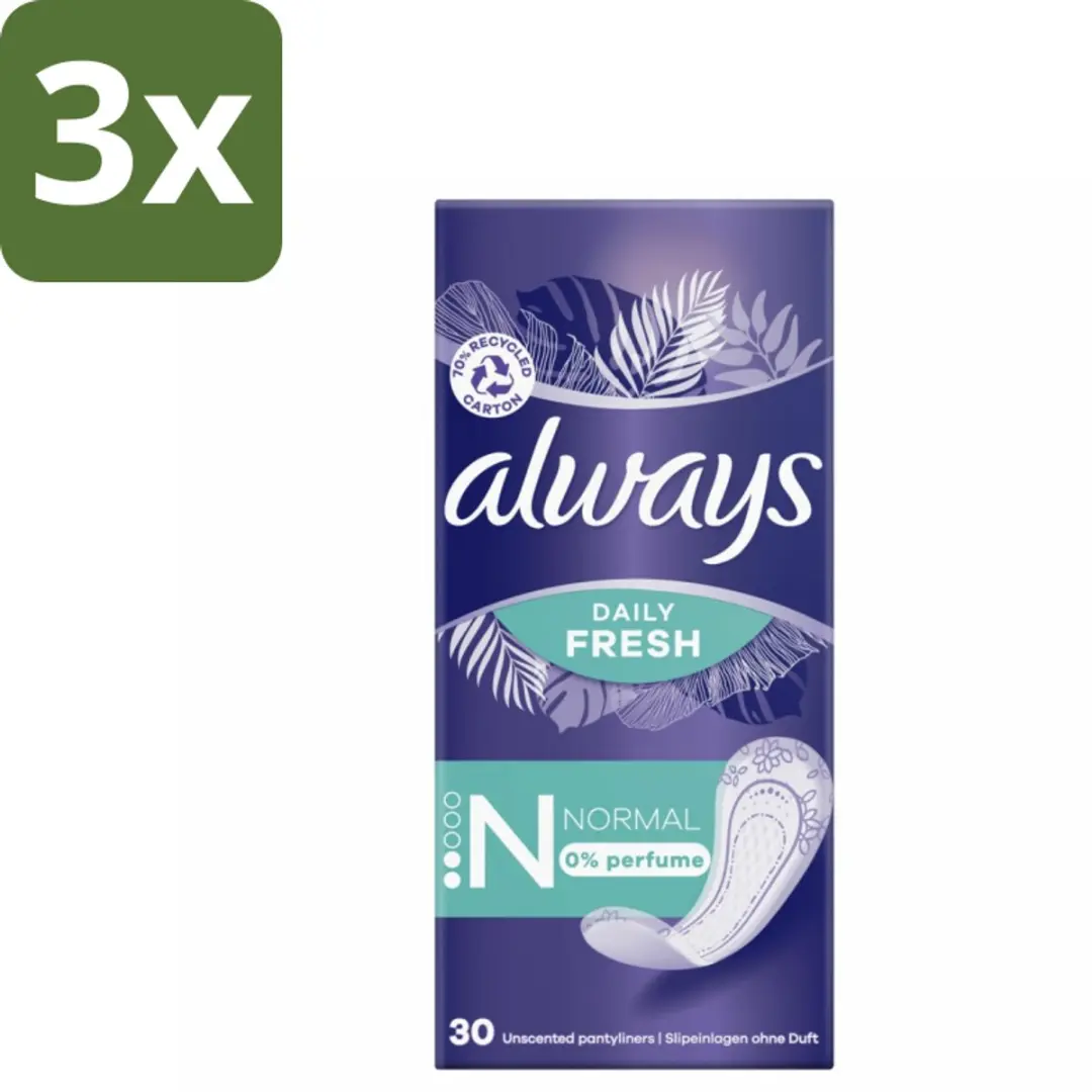 Always Daily Fresh Inlegkruisjes Normaal Ongeparfumeerd