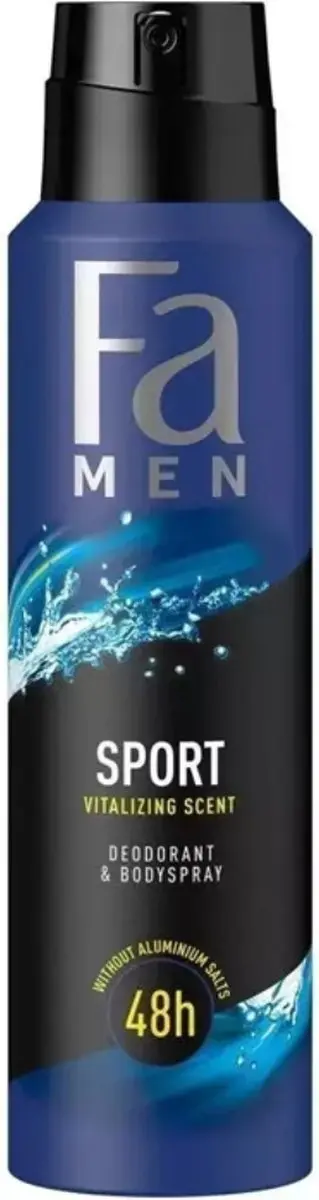 Fa Men Sport Deodorant Spray 150ml - 5 Stuks