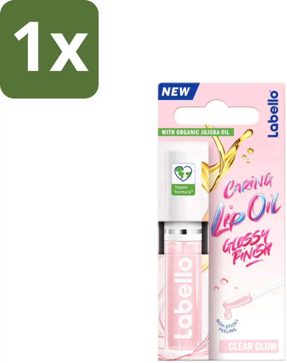 Labello Caring Lip Oil Clear Gloss 5,5ml