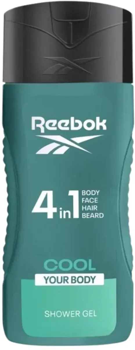 Reebok Cool Your Body Douchegel 400ml - 7 Stuks