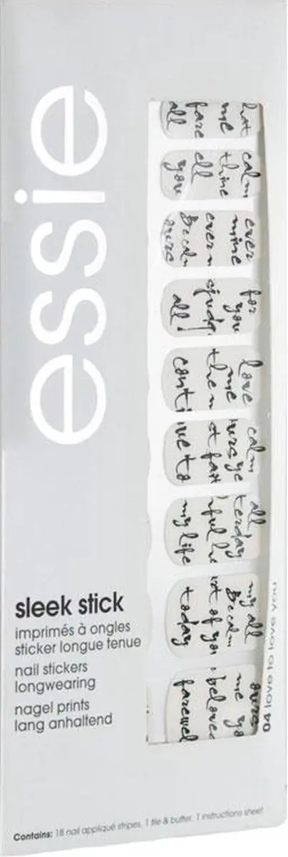essie Love To Love You Nagelstickers - 13.5ml
