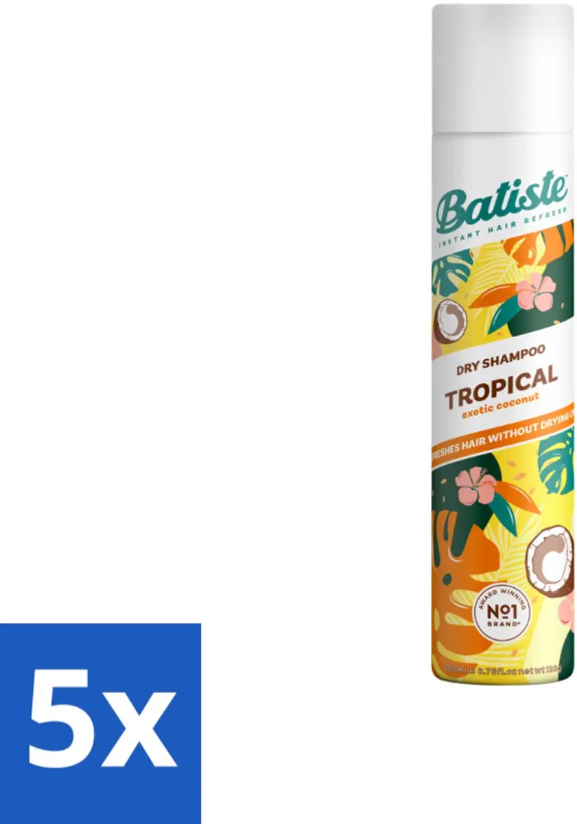 Batiste Tropical Droogshampoo 200ml
