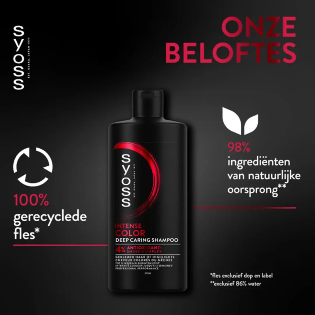 SYOSS Color Shampoo 440ml - 2 Stuks