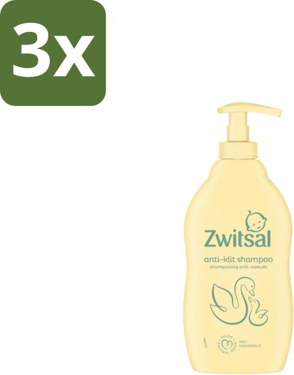 Zwitsal Anti-Klit Shampoo 400ml