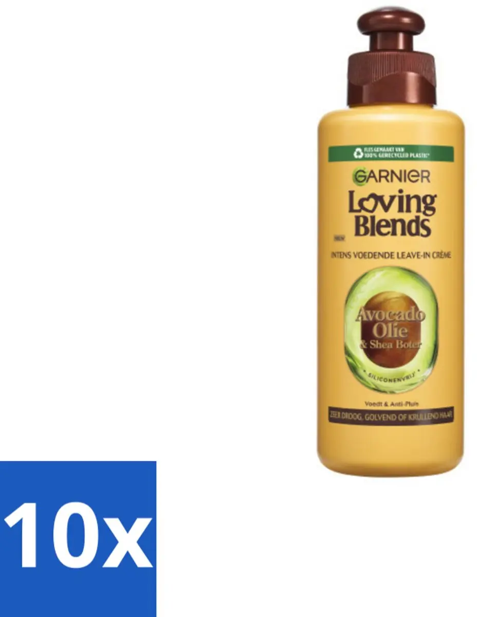 Garnier Loving Blends Leave-In Crème 200ml - 10 Stuks