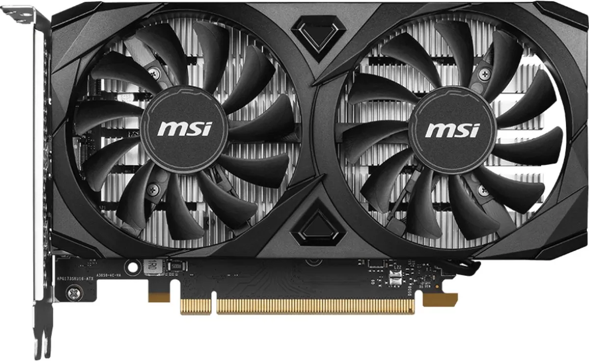 MSI GeForce RTX 3050 Ventus 2X E 6G OC Videokaart - 6GB GDDR6 - afbeelding 6 van 6