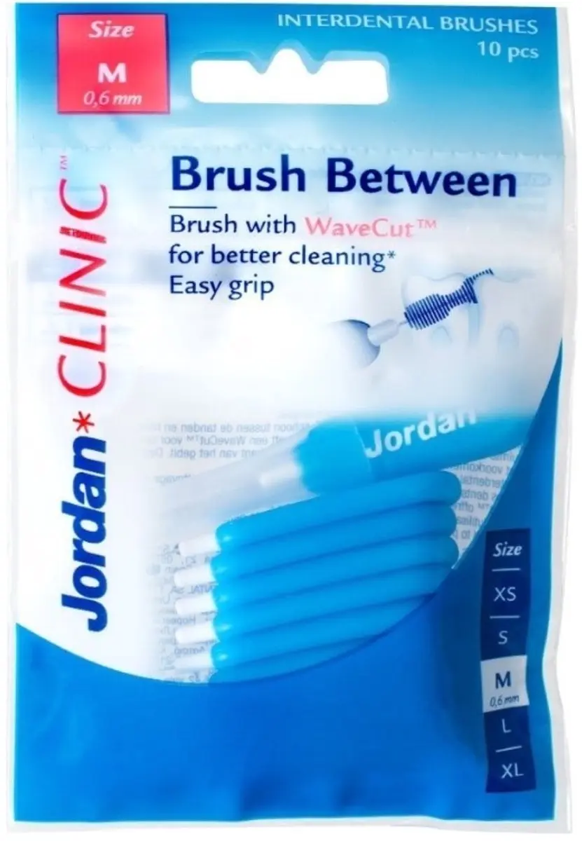 Jordan Between M Interdentale Ragers 0.6mm - 70 Stuks