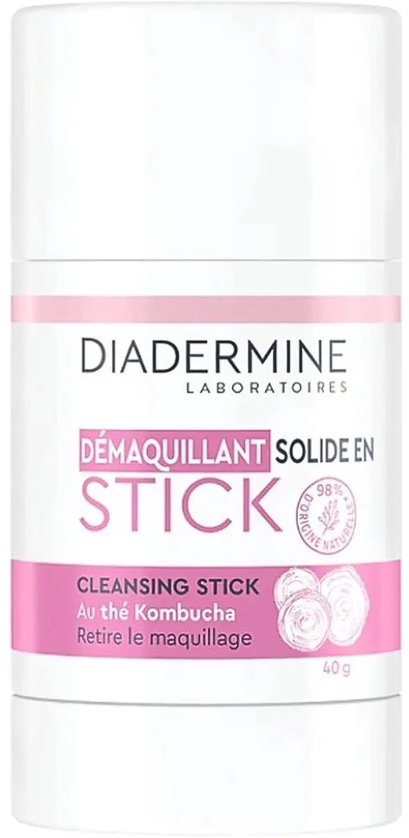 Diadermine Essential Care Cleansing Stick Kombucha 80g - 2 Stuks