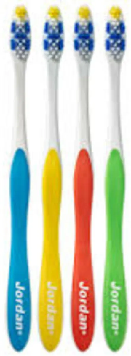 Jordan Tandenborstel Total Clean Medium - 24 Stuks (6x4) - Multicolor