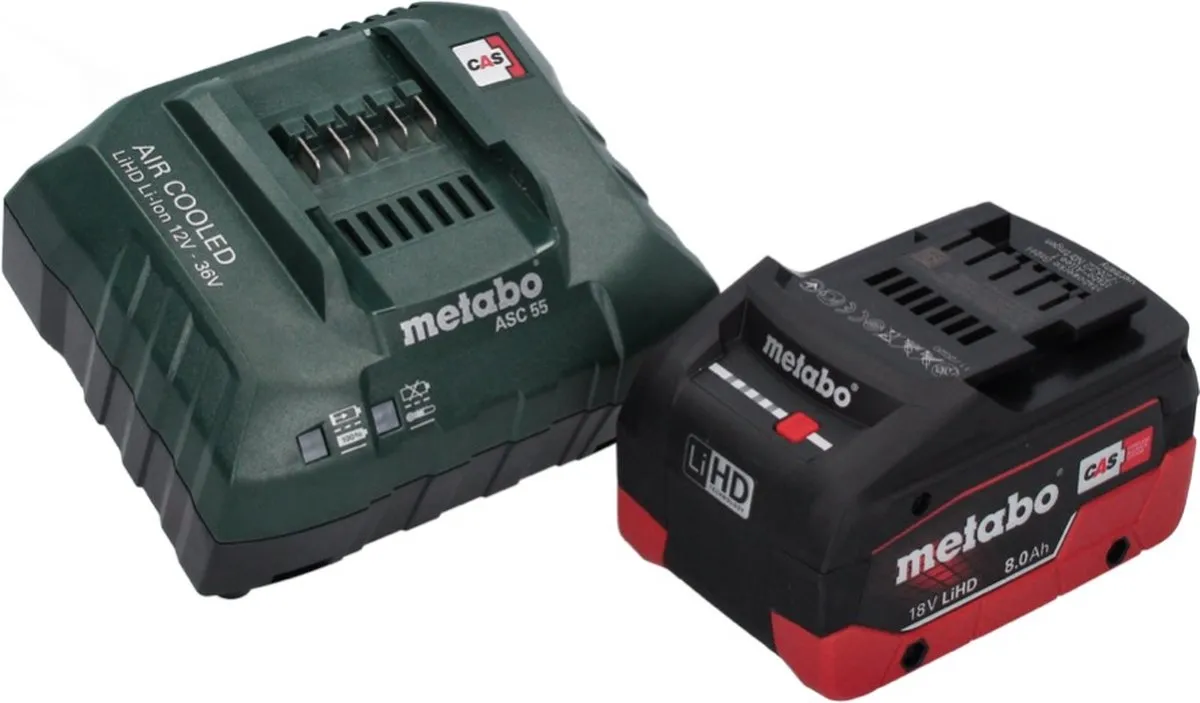 Metabo BS 18 LTX BL Accuboormachine 18V 130Nm - 1x 8.0Ah Accu - afbeelding 5 van 5