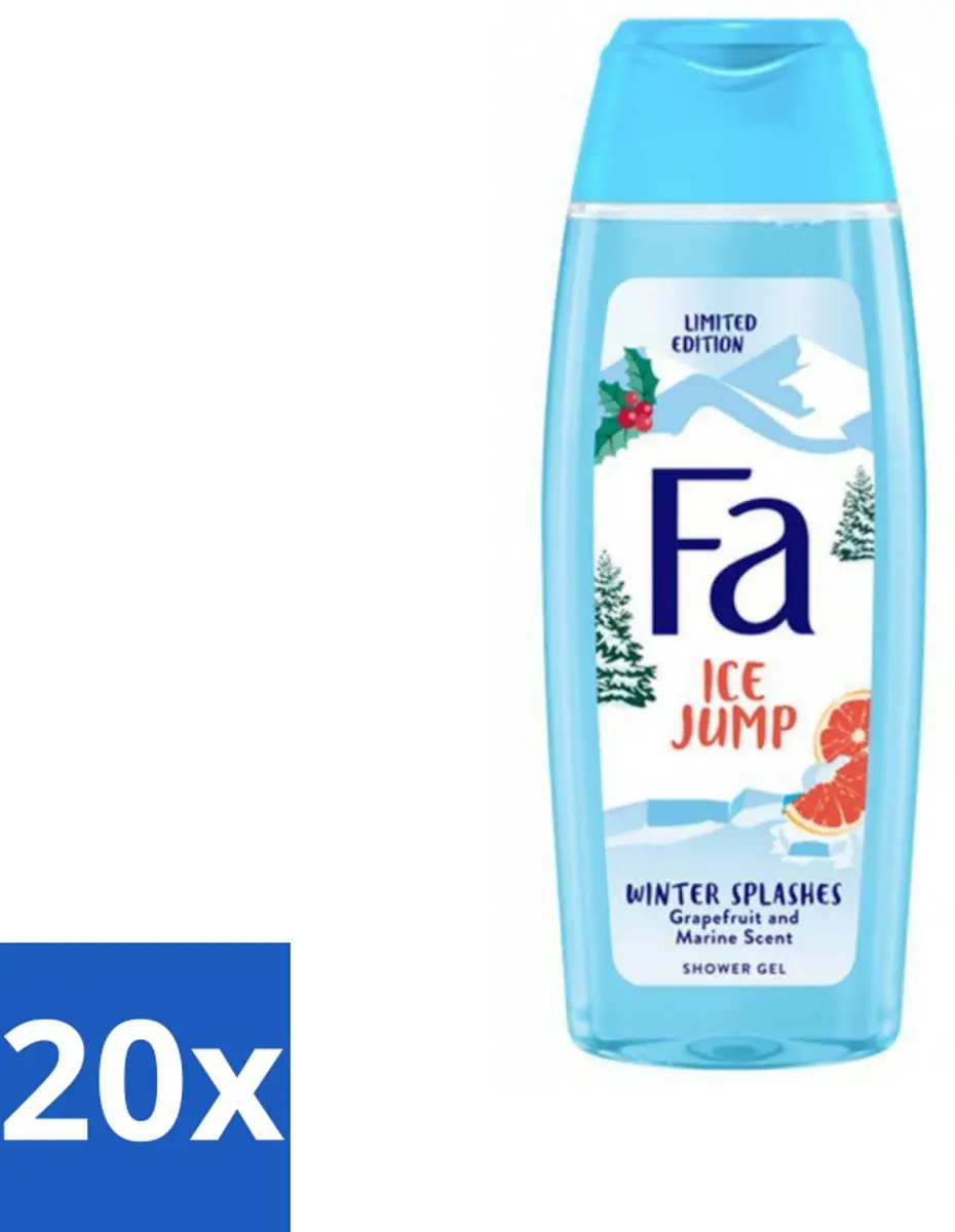 Fa Winter Splashes Ice Jump Douchegel 250ml
