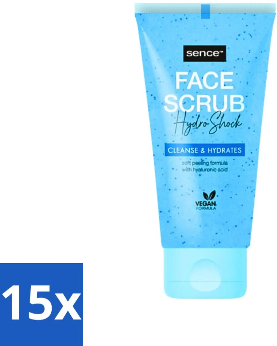 Sence Gezichtscrub Exfoliërend 150ml